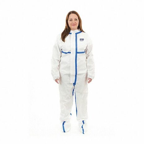 EnviroGuard 2 Coverall, Boot Only, White