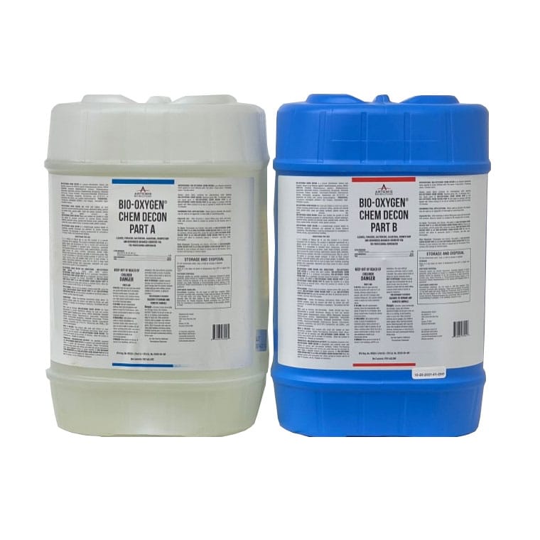 Bio-Oxygen® Chem Decon 10-gallon kit (5-gal A 5-gal B)